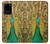 S0513 Peacock Hülle Schutzhülle Taschen für Samsung Galaxy S20 Plus, Galaxy S20+