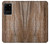 S0599 Wood Graphic Printed Hülle Schutzhülle Taschen für Samsung Galaxy S20 Plus, Galaxy S20+