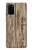 S0600 Wood Graphic Printed Hülle Schutzhülle Taschen für Samsung Galaxy S20 Plus, Galaxy S20+