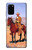 S0772 Cowboy Western Hülle Schutzhülle Taschen für Samsung Galaxy S20 Plus, Galaxy S20+