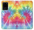 S1697 Tie Dye Colorful Graphic Printed Hülle Schutzhülle Taschen für Samsung Galaxy S20 Plus, Galaxy S20+