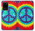S1870 Tie Dye Peace Hülle Schutzhülle Taschen für Samsung Galaxy S20 Plus, Galaxy S20+