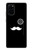 S1946 Sir Mustache Minimalism Hülle Schutzhülle Taschen für Samsung Galaxy S20 Plus, Galaxy S20+