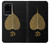 S2331 Gold Leaf Buddhist Om Symbol Hülle Schutzhülle Taschen für Samsung Galaxy S20 Plus, Galaxy S20+