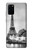 S2350 Old Paris Eiffel Tower Hülle Schutzhülle Taschen für Samsung Galaxy S20 Plus, Galaxy S20+