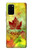 S2523 Canada Autumn Maple Leaf Hülle Schutzhülle Taschen für Samsung Galaxy S20 Plus, Galaxy S20+