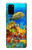 S2568 Sea Seabed Fish Corals Underwater Ocean Hülle Schutzhülle Taschen für Samsung Galaxy S20 Plus, Galaxy S20+