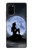 S2668 Mermaid Silhouette Moon Night Hülle Schutzhülle Taschen für Samsung Galaxy S20 Plus, Galaxy S20+