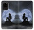 S2668 Mermaid Silhouette Moon Night Hülle Schutzhülle Taschen für Samsung Galaxy S20 Plus, Galaxy S20+