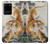S2751 Chinese Tiger Brush Painting Hülle Schutzhülle Taschen für Samsung Galaxy S20 Plus, Galaxy S20+