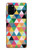 S3049 Triangles Vibrant Colors Hülle Schutzhülle Taschen für Samsung Galaxy S20 Plus, Galaxy S20+