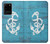 S3053 Marine Anchor Blue Hülle Schutzhülle Taschen für Samsung Galaxy S20 Plus, Galaxy S20+