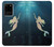 S3250 Mermaid Undersea Hülle Schutzhülle Taschen für Samsung Galaxy S20 Plus, Galaxy S20+