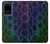 S3366 Rainbow Python Skin Graphic Print Hülle Schutzhülle Taschen für Samsung Galaxy S20 Plus, Galaxy S20+