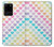 S3499 Colorful Heart Pattern Hülle Schutzhülle Taschen für Samsung Galaxy S20 Plus, Galaxy S20+