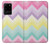 S3514 Rainbow Zigzag Hülle Schutzhülle Taschen für Samsung Galaxy S20 Plus, Galaxy S20+