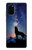 S3555 Wolf Howling Million Star Hülle Schutzhülle Taschen für Samsung Galaxy S20 Plus, Galaxy S20+