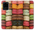 S0080 Macarons Hülle Schutzhülle Taschen für Samsung Galaxy S20 Ultra