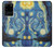 S0213 Van Gogh Starry Nights Hülle Schutzhülle Taschen für Samsung Galaxy S20 Ultra
