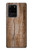S0599 Wood Graphic Printed Hülle Schutzhülle Taschen für Samsung Galaxy S20 Ultra