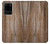 S0599 Wood Graphic Printed Hülle Schutzhülle Taschen für Samsung Galaxy S20 Ultra