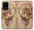 S1045 Leonardo da Vinci Woman's Head Hülle Schutzhülle Taschen für Samsung Galaxy S20 Ultra