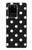 S2299 Black Polka Dots Hülle Schutzhülle Taschen für Samsung Galaxy S20 Ultra
