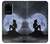 S2668 Mermaid Silhouette Moon Night Hülle Schutzhülle Taschen für Samsung Galaxy S20 Ultra