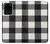 S2842 Black and White Buffalo Check Pattern Hülle Schutzhülle Taschen für Samsung Galaxy S20 Ultra