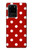 S2951 Red Polka Dots Hülle Schutzhülle Taschen für Samsung Galaxy S20 Ultra