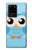 S3029 Cute Blue Owl Hülle Schutzhülle Taschen für Samsung Galaxy S20 Ultra