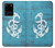 S3053 Marine Anchor Blue Hülle Schutzhülle Taschen für Samsung Galaxy S20 Ultra