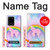 S3070 Rainbow Unicorn Pastel Sky Hülle Schutzhülle Taschen für Samsung Galaxy S20 Ultra