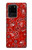 S3354 Red Classic Bandana Hülle Schutzhülle Taschen für Samsung Galaxy S20 Ultra
