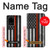 S3472 Firefighter Thin Red Line Flag Hülle Schutzhülle Taschen für Samsung Galaxy S20 Ultra