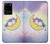 S3485 Cute Unicorn Sleep Hülle Schutzhülle Taschen für Samsung Galaxy S20 Ultra