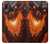 S0414 Fire Dragon Hülle Schutzhülle Taschen für Samsung Galaxy A20, Galaxy A30