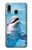 S1291 Dolphin Hülle Schutzhülle Taschen für Samsung Galaxy A20, Galaxy A30