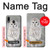 S1566 Snowy Owl White Owl Hülle Schutzhülle Taschen für Samsung Galaxy A20, Galaxy A30