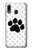 S2355 Paw Foot Print Hülle Schutzhülle Taschen für Samsung Galaxy A20, Galaxy A30