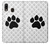 S2355 Paw Foot Print Hülle Schutzhülle Taschen für Samsung Galaxy A20, Galaxy A30