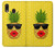S2443 Funny Pineapple Sunglasses Kiss Hülle Schutzhülle Taschen für Samsung Galaxy A20, Galaxy A30