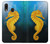 S2444 Seahorse Underwater World Hülle Schutzhülle Taschen für Samsung Galaxy A20, Galaxy A30