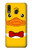 S2760 Yellow Duck Tuxedo Cartoon Hülle Schutzhülle Taschen für Samsung Galaxy A20, Galaxy A30