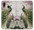 S2773 Peacock Chinese Brush Painting Hülle Schutzhülle Taschen für Samsung Galaxy A20, Galaxy A30