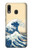 S2790 Hokusai Under The Wave off Kanagawa Hülle Schutzhülle Taschen für Samsung Galaxy A20, Galaxy A30