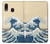S2790 Hokusai Under The Wave off Kanagawa Hülle Schutzhülle Taschen für Samsung Galaxy A20, Galaxy A30