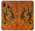 S2901 Lizard Aboriginal Art Hülle Schutzhülle Taschen für Samsung Galaxy A20, Galaxy A30