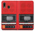 S3204 Red Cassette Recorder Graphic Hülle Schutzhülle Taschen für Samsung Galaxy A20, Galaxy A30