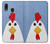 S3254 Chicken Cartoon Hülle Schutzhülle Taschen für Samsung Galaxy A20, Galaxy A30